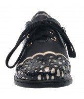 Туфли детские Flois-Kids, иск.кожа, цвет черный, р-р 27-32 FL-M0779 TD 